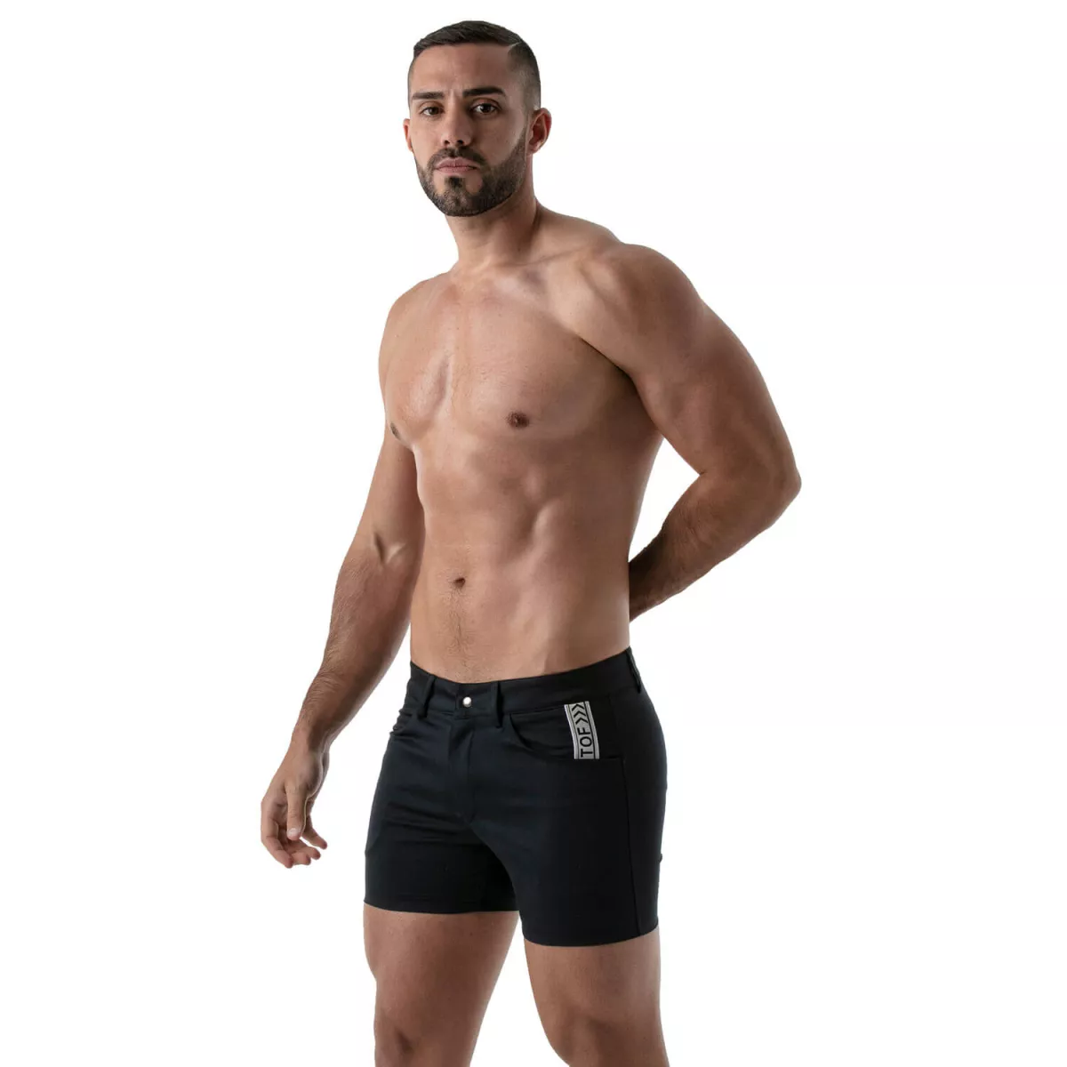 Mid-Thigh Shorts Navy