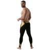 Metal Mens Leggings Golden