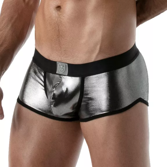 Boxer Sexy Metal Argent