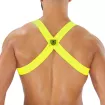 Harnais Elastique Party Boy Jaune fluo