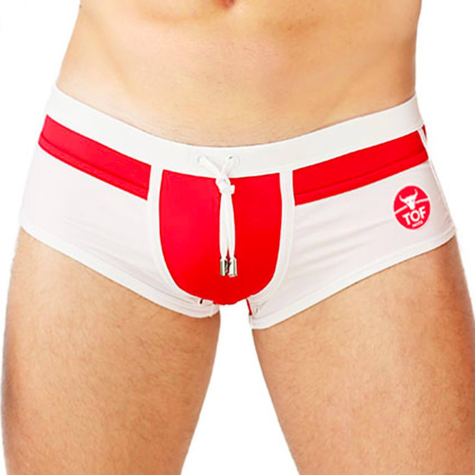 Sidney swim short Red - TOF-PARIS.com