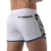 Short Sexy De Gym Camo Blanc
