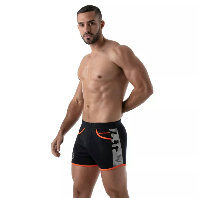 Camo Gym Sexy Shorts Navy