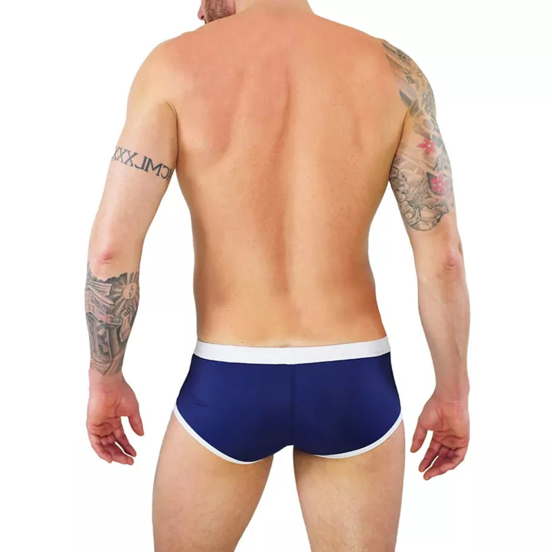 Short de bain Sidney Bleu marine - TOF-PARIS.com