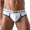 French Slip Homme Blanc - Style Échancré et Confort by TOF Paris