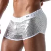 Star Sexy Mini-Shorts Silver