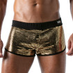 Star Sexy Mini-Shorts Gold