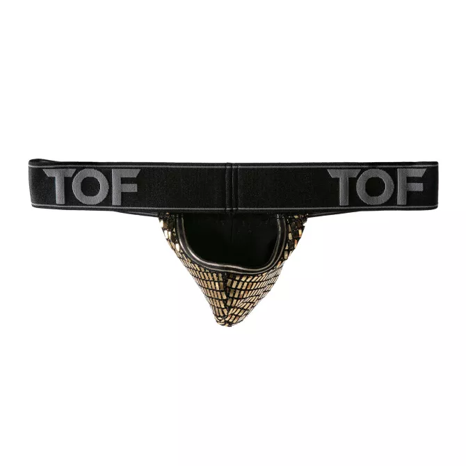 Star Stringless Thong Silver