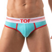 French Slip Homme Turquoise - Style Échancré et Confort by TOF Paris
