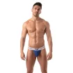 French Stringless Thong Royal-Blue