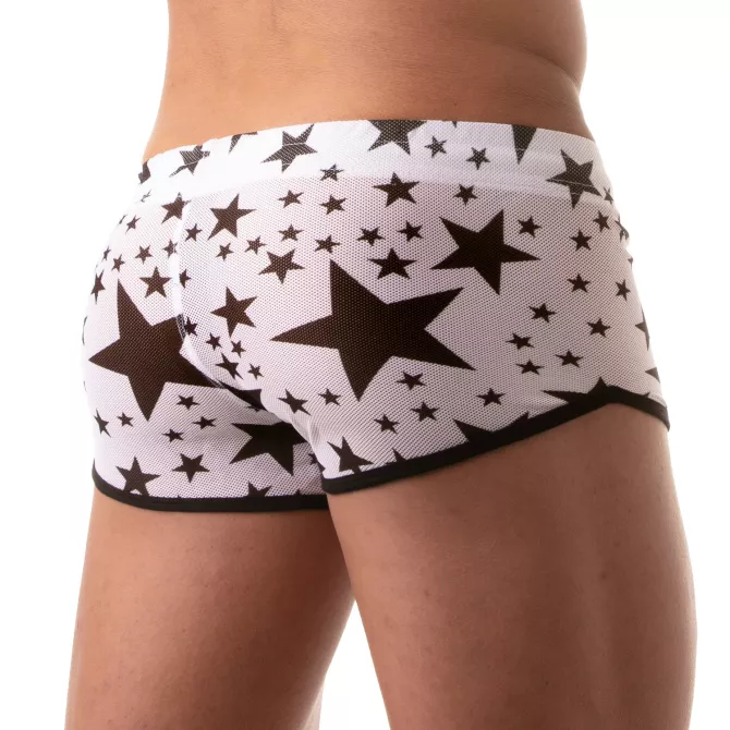 Mini short de bain ajouré | FLORAL | TOF Paris