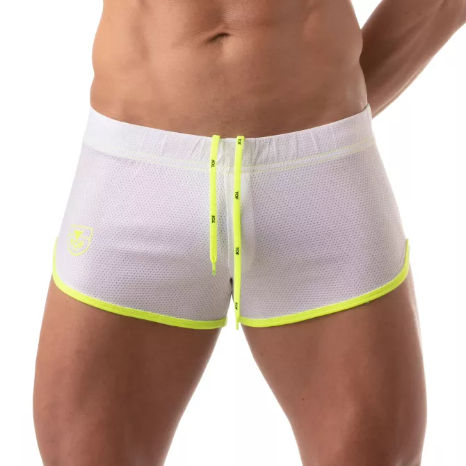 Short Mesh - Blanc - Homme