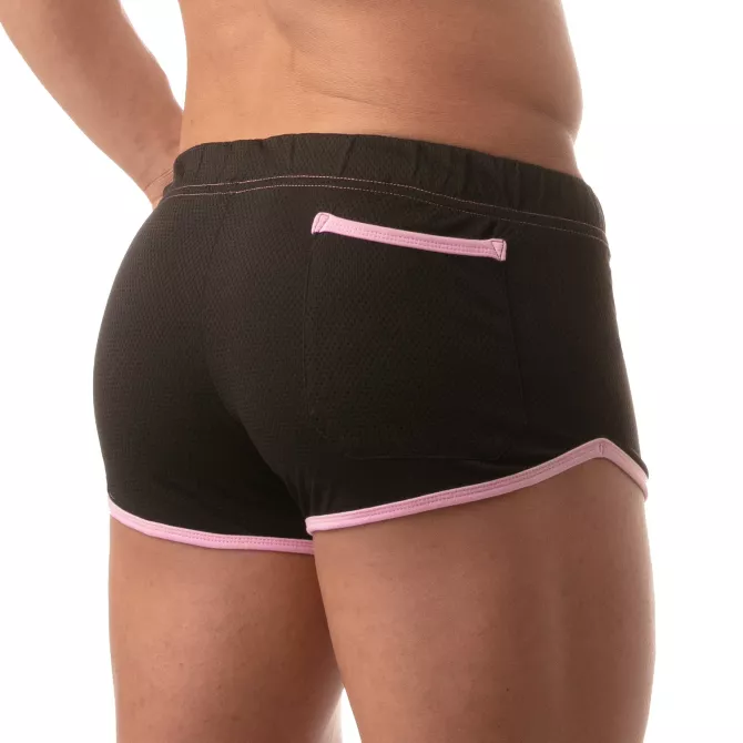 Mesh Sexy Shorts - Black
