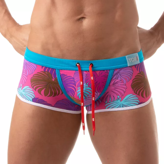 Shorty de bain Floral Pink