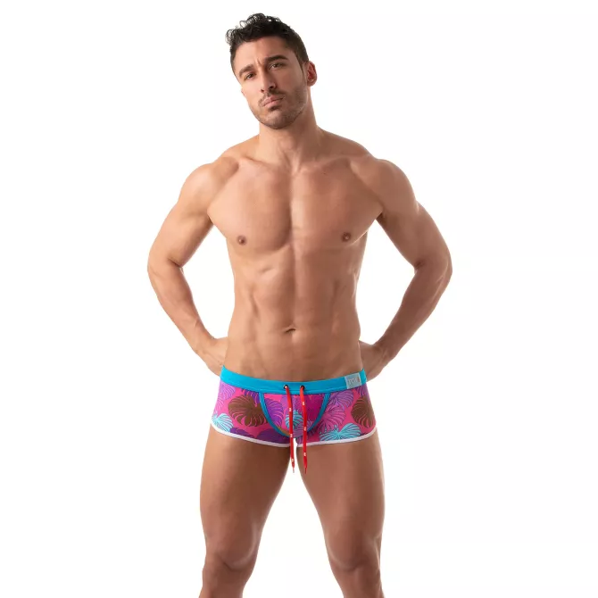 Shorty de bain Floral Pink