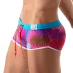 Floral Swim Trunk Pink