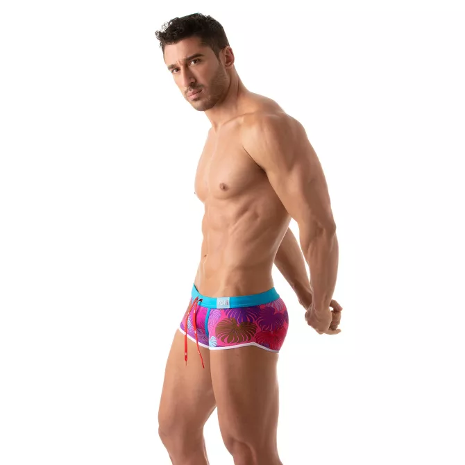 Shorty de bain Floral Pink