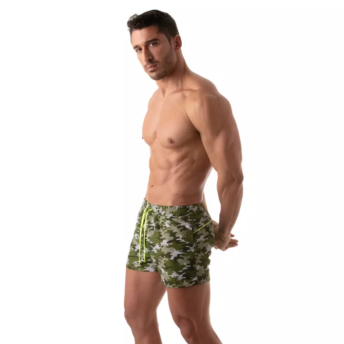 Iconic Swim Sexy Shorts - Khaki Camouflage