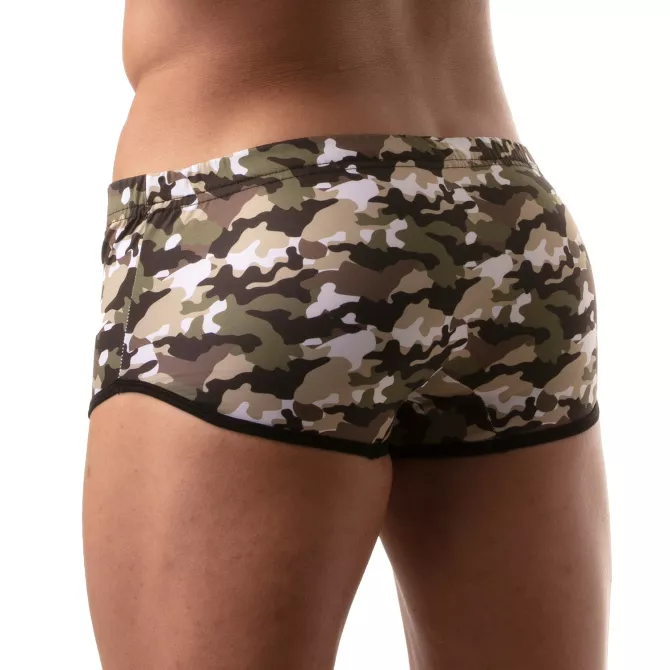 Iconic Swim Sunga - Khaki Camouflage