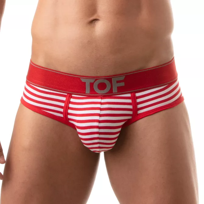 Slip Sailor Rouge – Sous-Vêtement Homme Confort & Style | TOF Paris