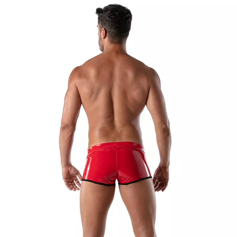 Boxer Vinyl Rouge