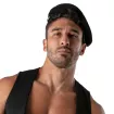 Reversible beret - black and beige