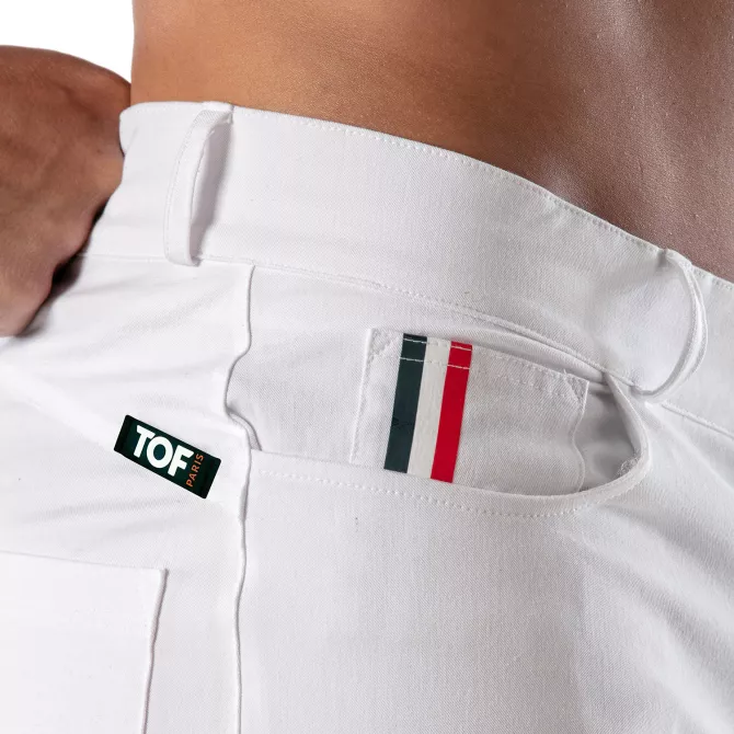 Pantalon Chino Patriot - Blanc