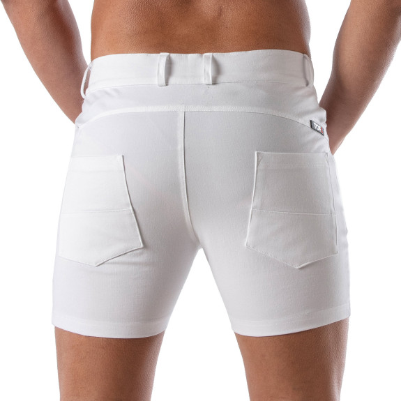 Short Sexy Patriot - Blanc