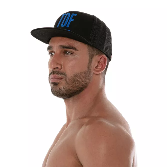 Circuit Cap - Black Blue