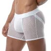 JockShort en résille Circuit - Blanc