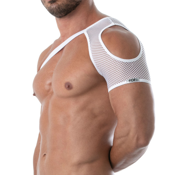 Circuit Mesh Shoulder Harness - White
