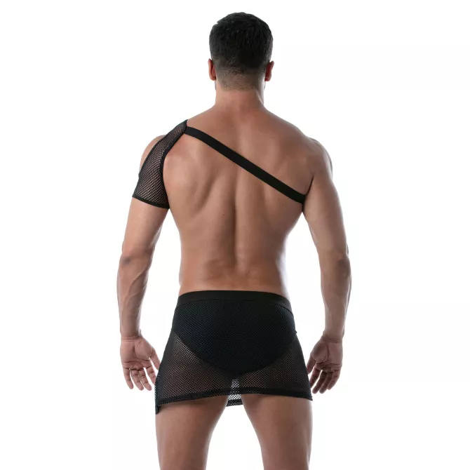 Circuit Mesh Shoulder Harness - Black |Tof Paris