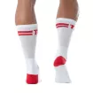 Sport Socks White-red