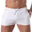 Short de bain Holidays Blanc