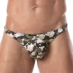 Iconic Swim Thong Khaki camouflage