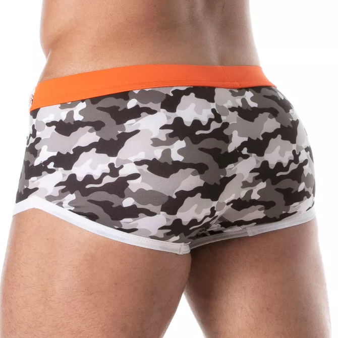 Maillot de bain taille basse Iconic - Camouflage gris