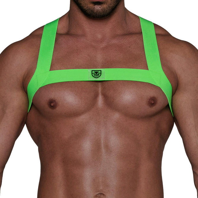 Fetish Harness Neon Green