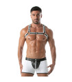 Harnais Bulldog Neoprene Blanc
