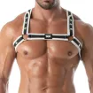 Harnais Bulldog Neoprene Blanc