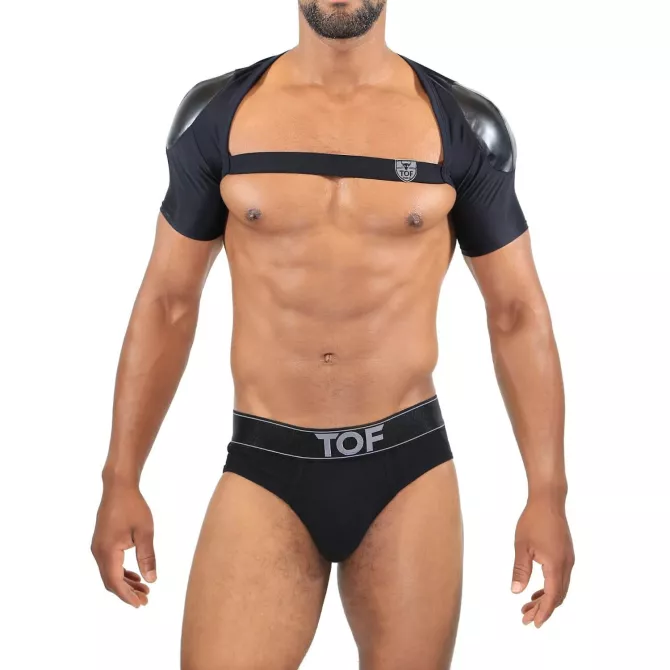 Harnais complet Deri Noir - TOF-PARIS.com
