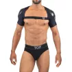 Deri Full harness Black