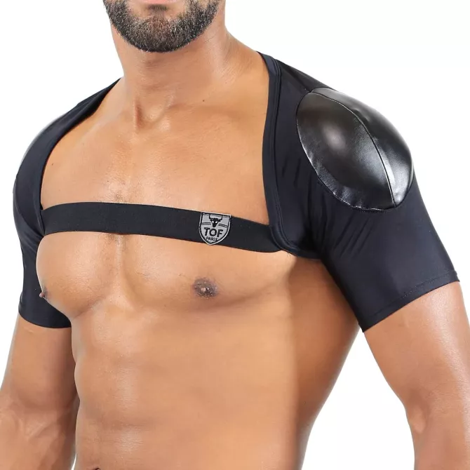Harnais complet Deri Noir - TOF-PARIS.com