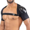 Deri Full harness Black