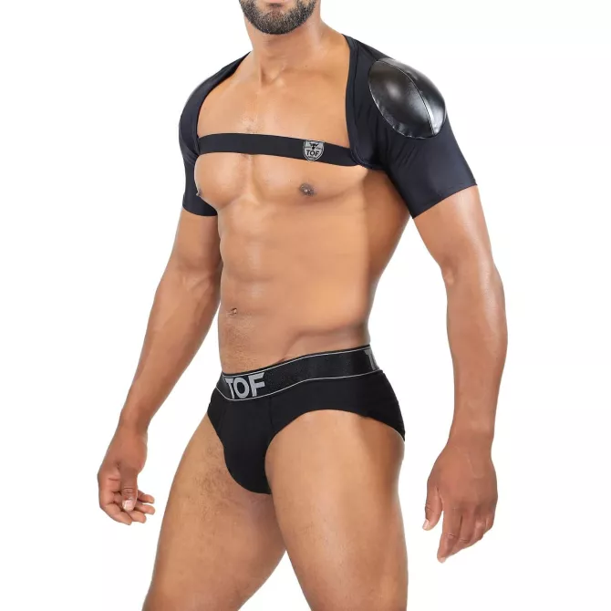 Harnais complet Deri Noir - TOF-PARIS.com
