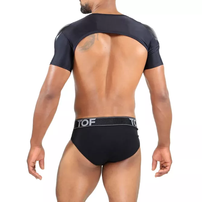 Harnais complet Deri Noir - TOF-PARIS.com