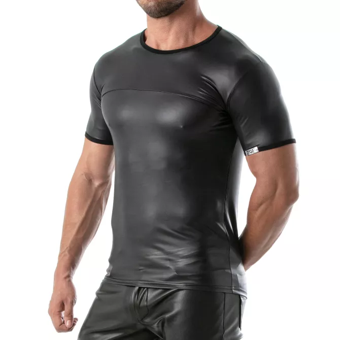 t-shirt fetish avec logo tof