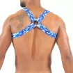 Harnais Elastic Bleu Camouflage