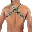 Harnais Elastic Kaki Camouflage - TOF-PARIS.com