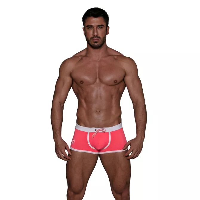 Neon Swim Trunks Yellow