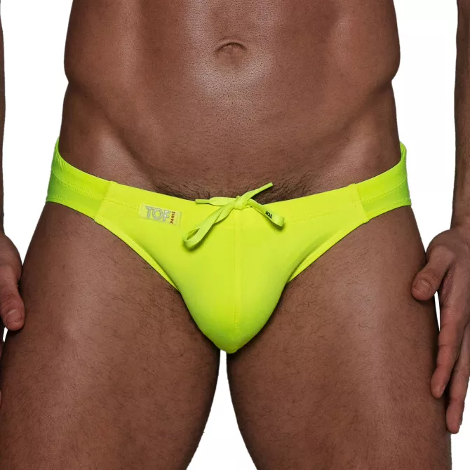 Mini Slip de Bain Homme Neon - Sexy et Fluo | TOF Paris